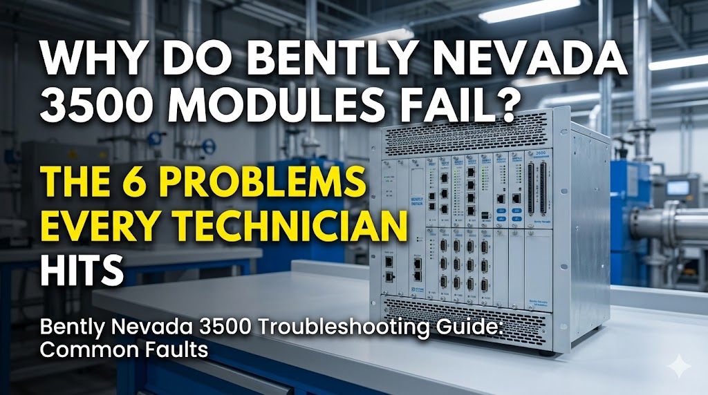 Warum fallen Bentley Nevada 3500 Module immer wieder aus? Die 6 häufigsten Probleme eines Technikers