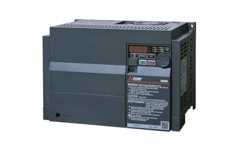 Mitsubishi Electric FR-E800 Serie Hochleistungs-Kompakt-Frequenzumrichter (VFD)