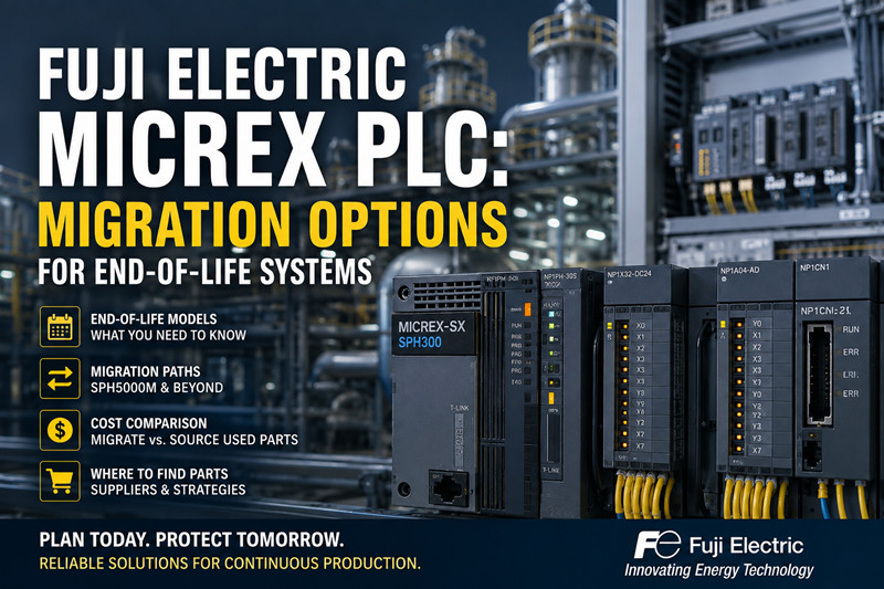 Fuji Electric MICREX SPS: Migrationsoptionen für Systeme am Ende ihres Lebenszyklus