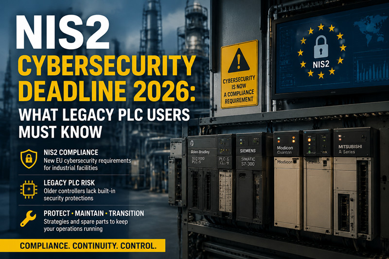 NIS2-Cybersicherheitsfrist 2026: Was Anwender älterer SPS-Systeme wissen müssen