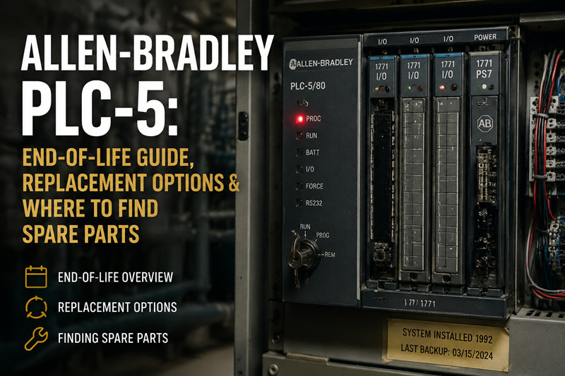 Allen-Bradley PLC-5: Leitfaden zum Produktlebensende, Austauschoptionen und Bezugsquellen für Ersatzteile