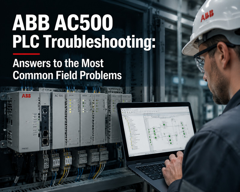 ABB AC500 SPS-Fehlerbehebung: Antworten auf die häufigsten Probleme im Feld