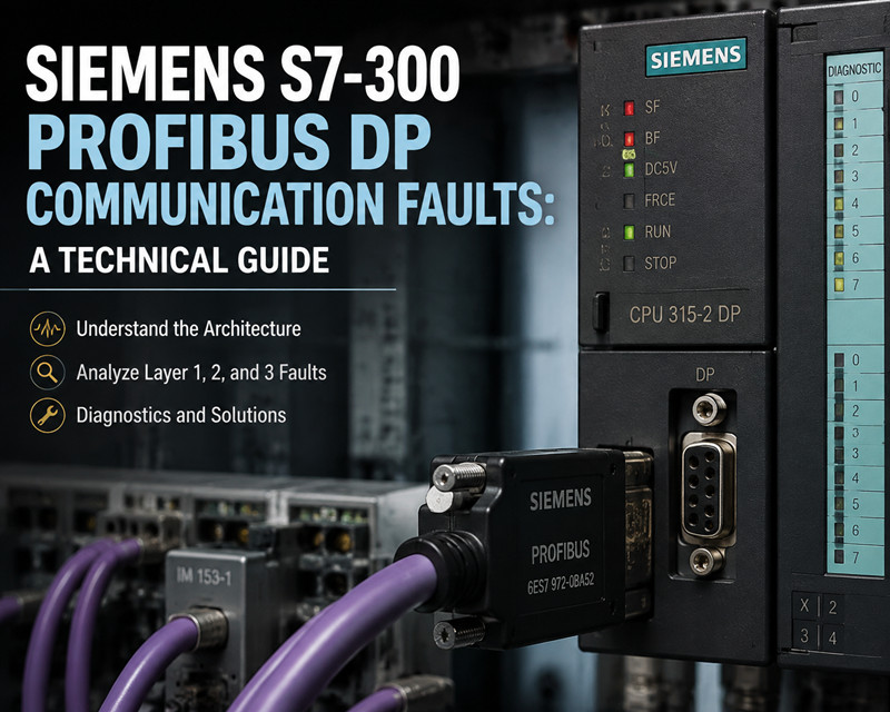 Siemens S7-300 PROFIBUS DP Kommunikationsfehler: Ein technischer Leitfaden
