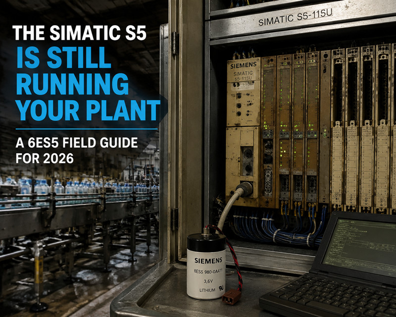 SIMATIC S5 steuert weiterhin Ihre Anlage: Ein 6ES5-Praxisleitfaden für 2026