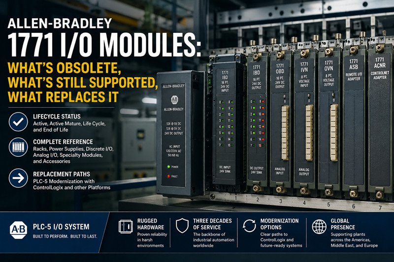 Allen-Bradley 1771 E/A-Module: Was ist veraltet, was wird noch unterstützt, was ersetzt es?